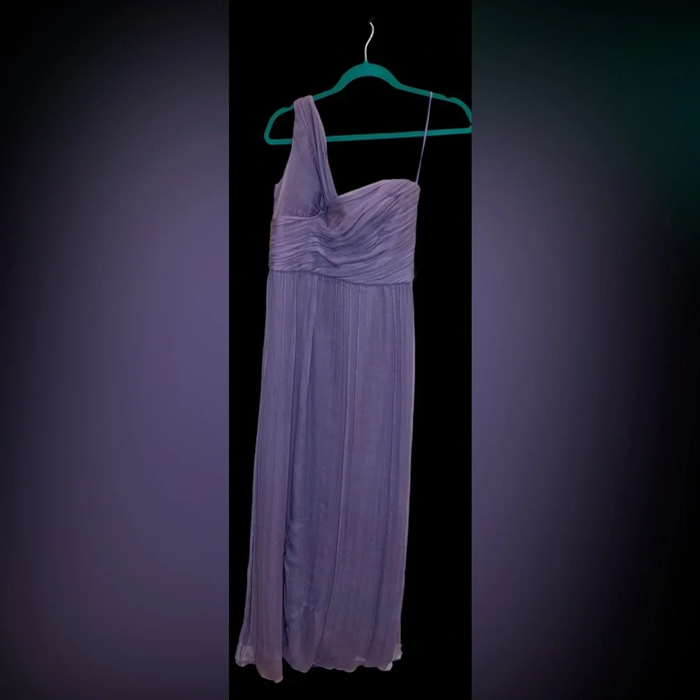 Amsale Strapless Lavender Gown size 8